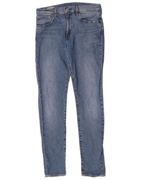 Levi's Mens 512 Slim Fit Tapered Jeans W32 L34 Blue Cotton