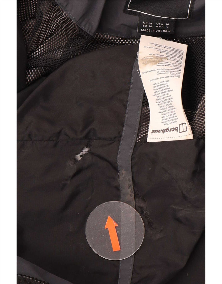 Berghaus Ανδρικό μπουφάν βροχής UK 38 Medium Black Polyester