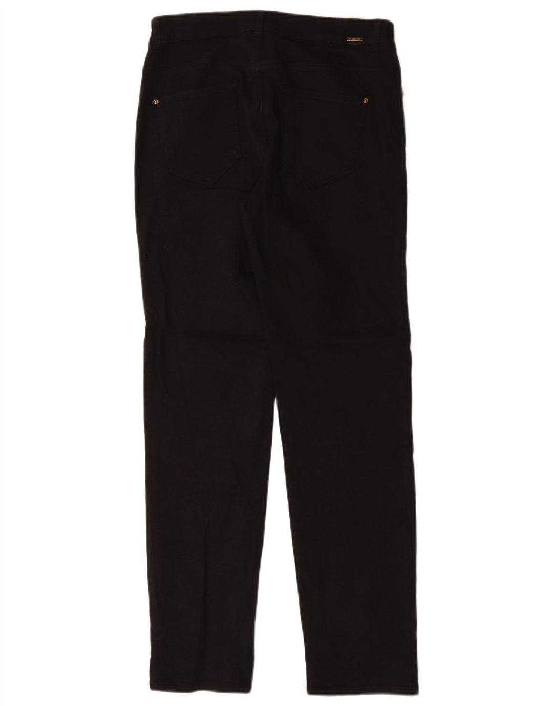 Zara Γυναικείο ίσιο τζιν EU 40 Medium W30 L30 Μαύρο βαμβακερό