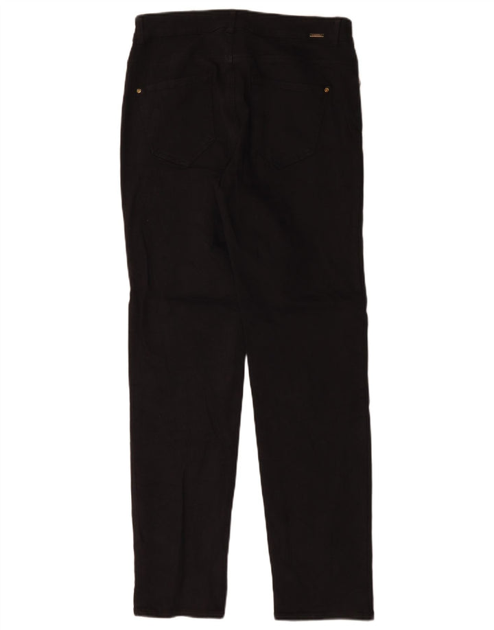 Zara Γυναικείο ίσιο τζιν EU 40 Medium W30 L30 Μαύρο βαμβακερό