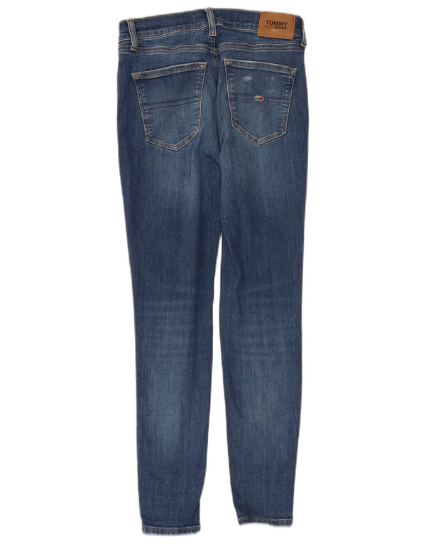 TOMMY HILFIGER Γυναικείο Skinny Jeans W27 L28 Μπλε Βαμβακερό