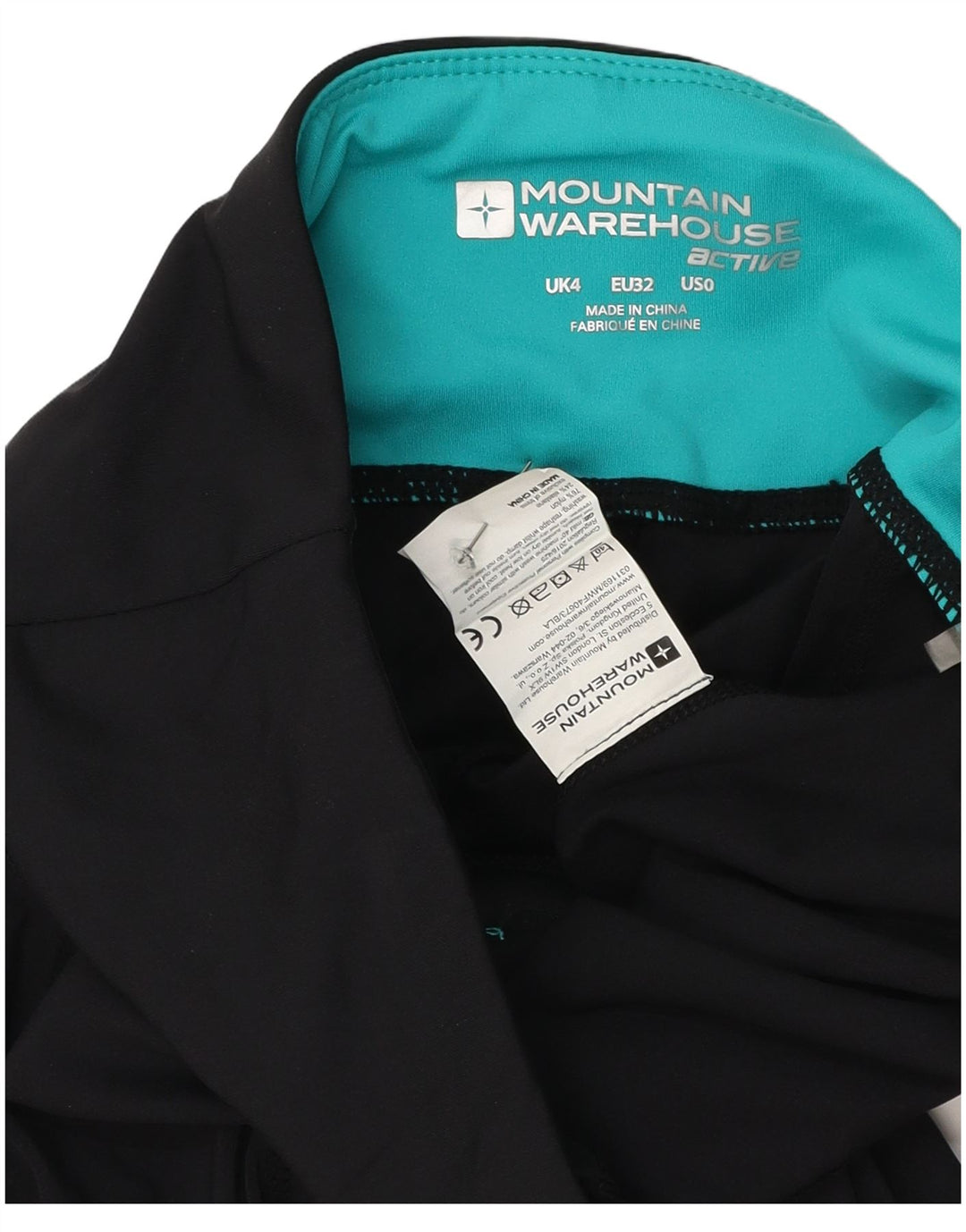 Mountain Warehouse Γυναικεία Κολάν UK 4 XS Μαύρο Nylon