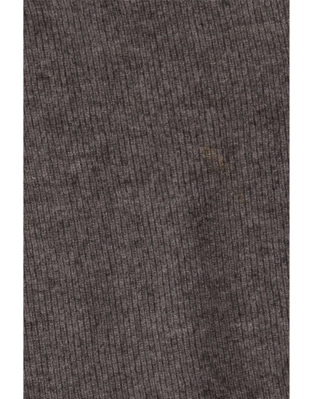 Massimo Dutti Ανδρικό πουλόβερ με λαιμό πόλο με μεσαίο γκρι μαλλί