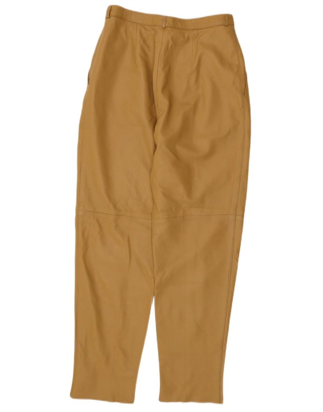 RAY MARJORY Γυναικείο δερμάτινο παντελόνι IT 42 Medium W28 L30 Khaki