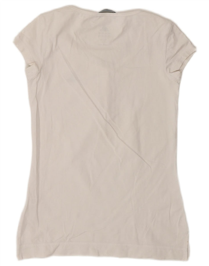 Adidas Γυναικείο T-Shirt Top UK 10 Small White