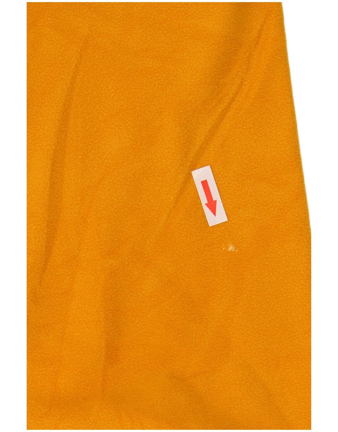 Σκεφτείτε Pink Mens Zip Neck Fleece Jumper Large Yellow