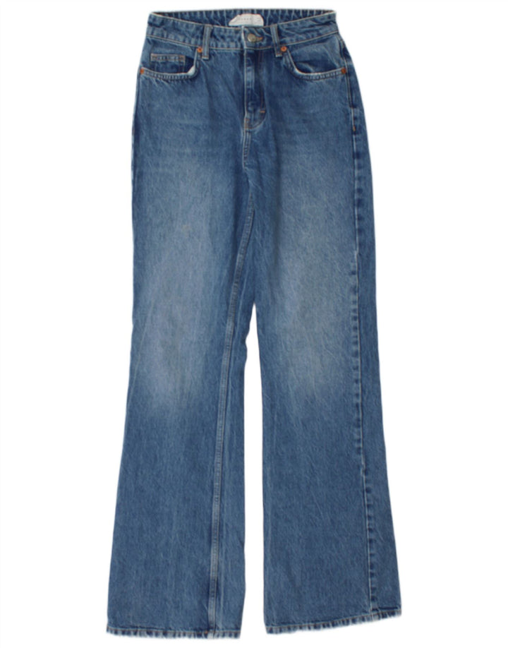 TOPSHOP Γυναικείο Bootcut Jeans W26 L32 Μπλε βαμβακερό