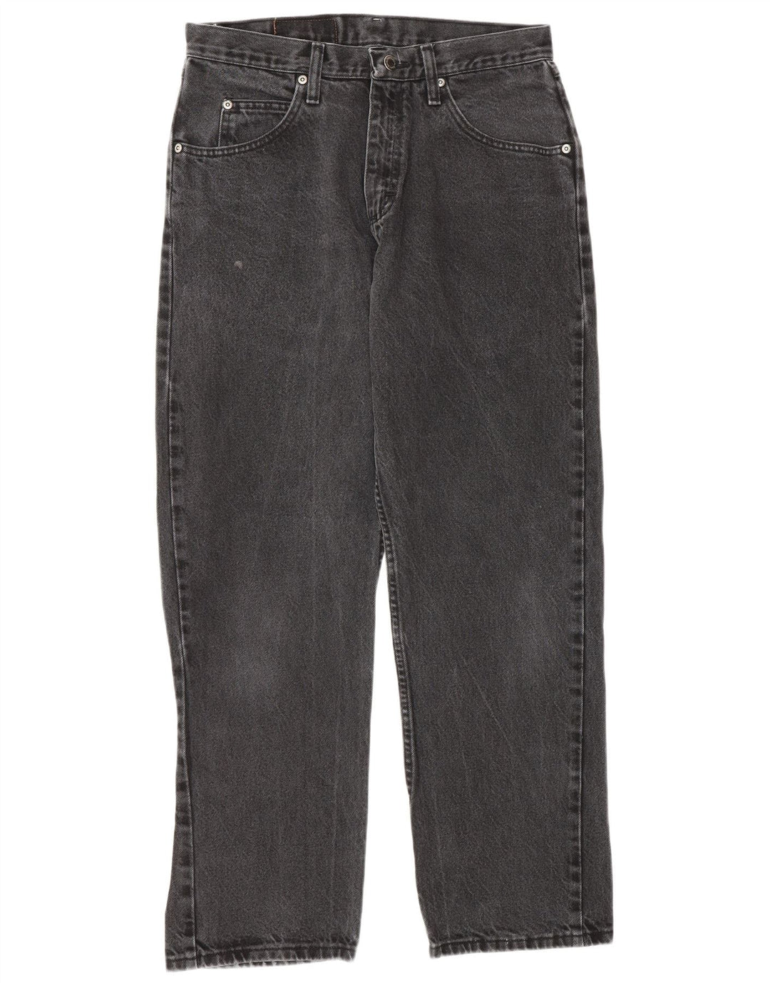 Ανδρικό τζιν Wrangler ίσιο W31 L30 Γκρι βαμβακερό