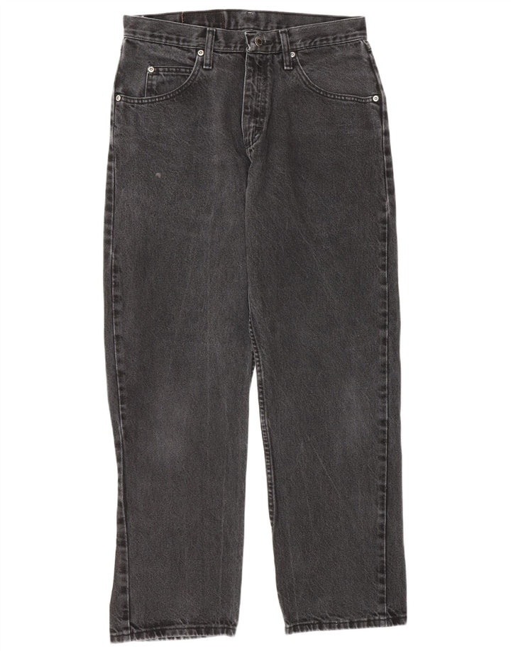 Ανδρικό τζιν Wrangler ίσιο W31 L30 Γκρι βαμβακερό