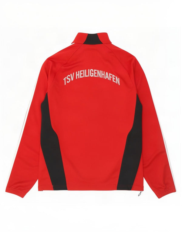 Ανδρική φόρμα φόρμας Adidas Graphic Pullover Top UK 44/46 Large Red Colourblock