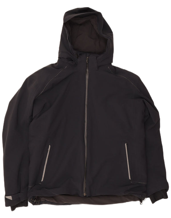 Vision Ανδρικό μπουφάν βροχής με κουκούλα UK 40 Large Navy Blue Polyamide