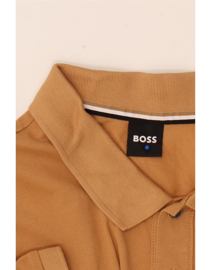 Ανδρικό πουκάμισο πόλο Hugo Boss Μεγάλο πολύχρωμο βαμβακερό χρώμα