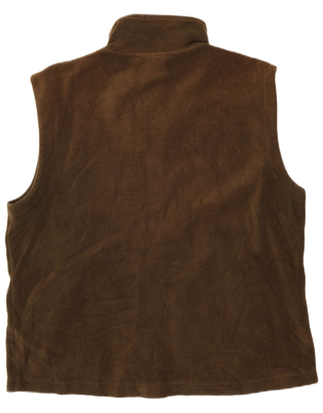 LE FROG Ανδρική Casual Fit Fleece Gilet UK 42 XL Χακί Πολυεστέρας