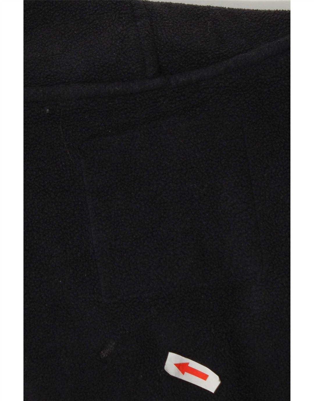 Zara γυναικείο μπουφάν με κουκούλα Duffle Fleece UK 14 Medium Navy Blue Polyester