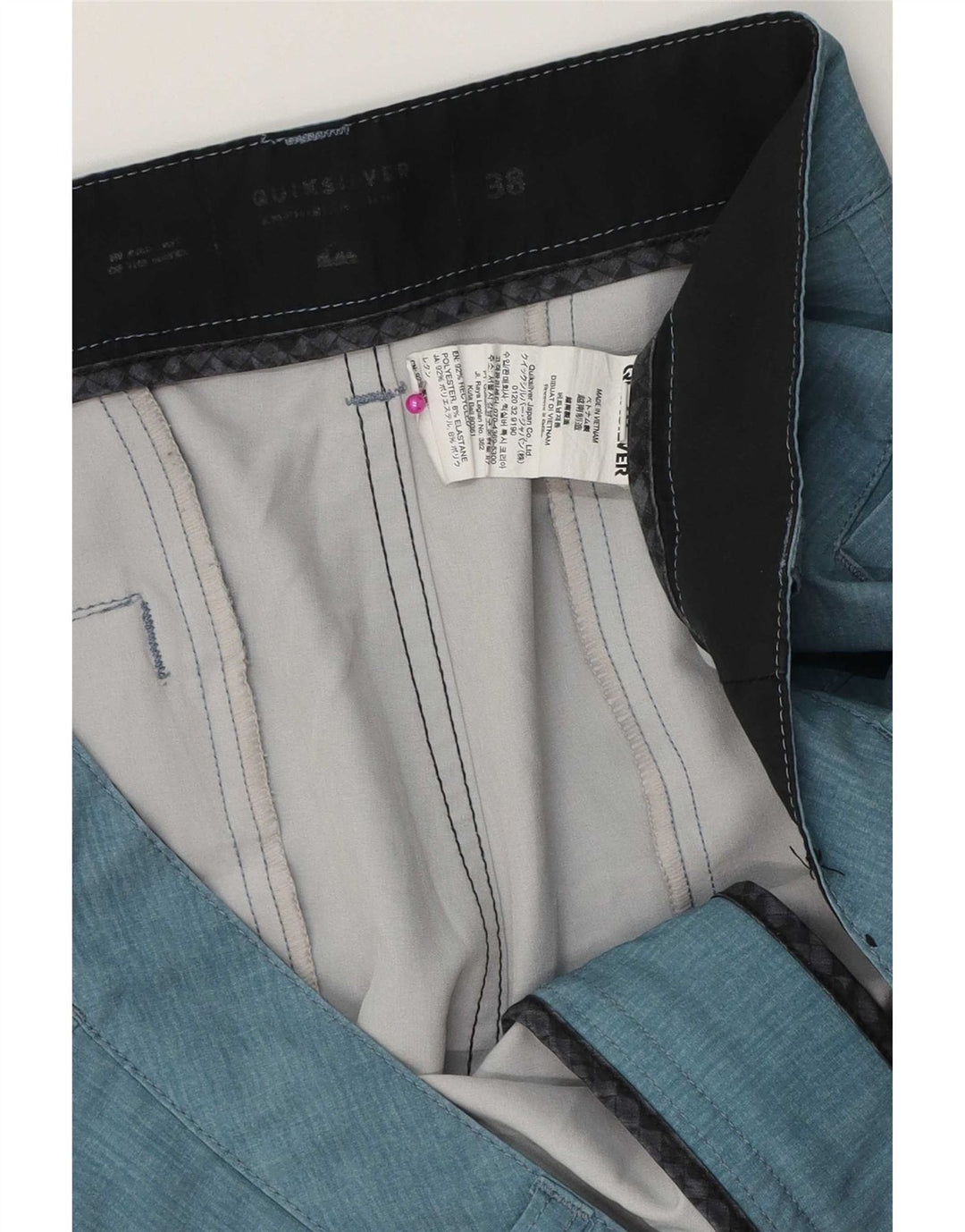 Ανδρικό σορτς Chino Quiksilver W38 XL Blue Polyester