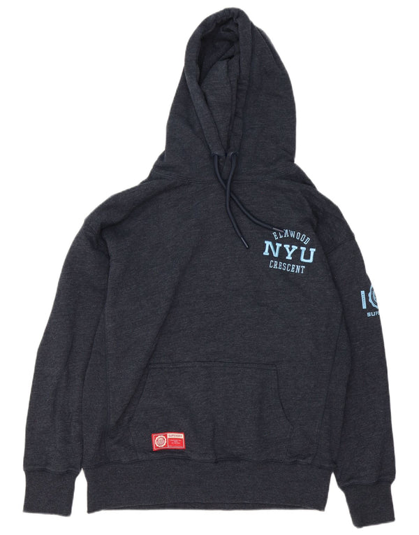Superdry Ανδρικό γραφικό Loose Fit Jumper XS Navy Blue Cotton