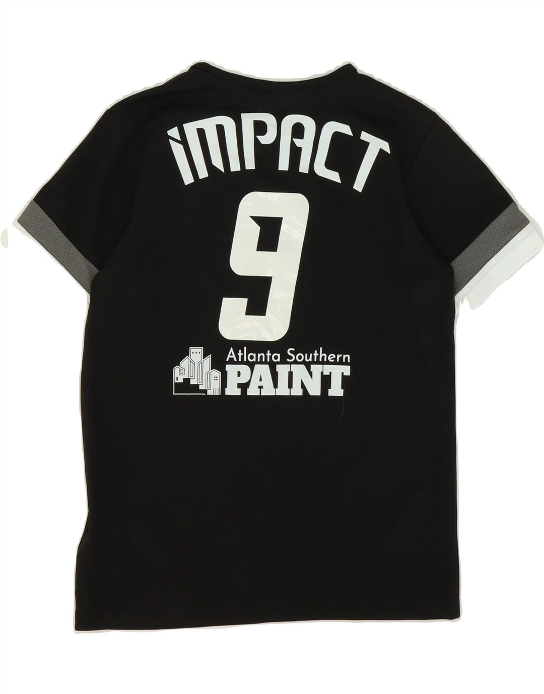 PUMA Boys Graphic T-Shirt Top 11-12 Years Black Polyester Vintage Puma and Second-Hand Puma from Messina Hembry 