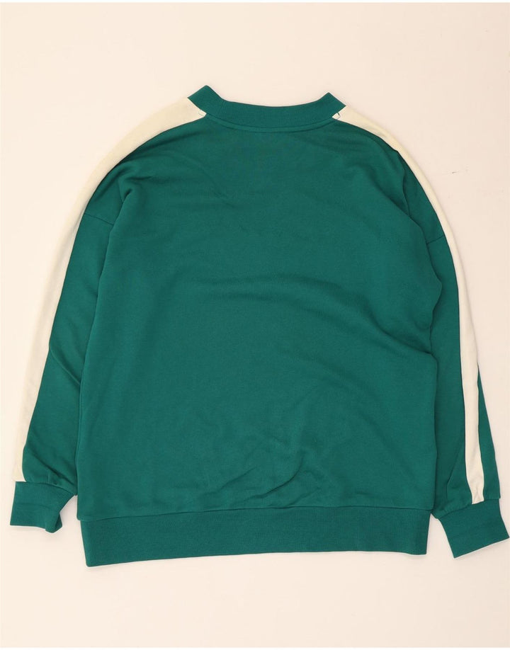 Ανδρικό φούτερ Puma Jumper Μικρό Πράσινο Colourblock Βαμβακερό