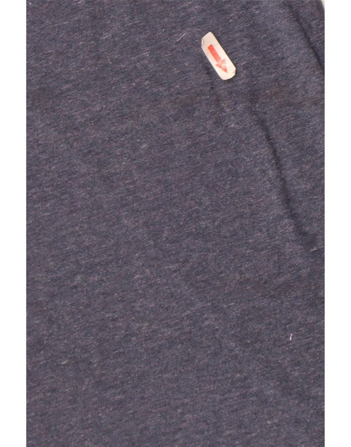 Ανδρικό T-Shirt Superdry Τοπ μεσαίου μπλε βαμβακερό