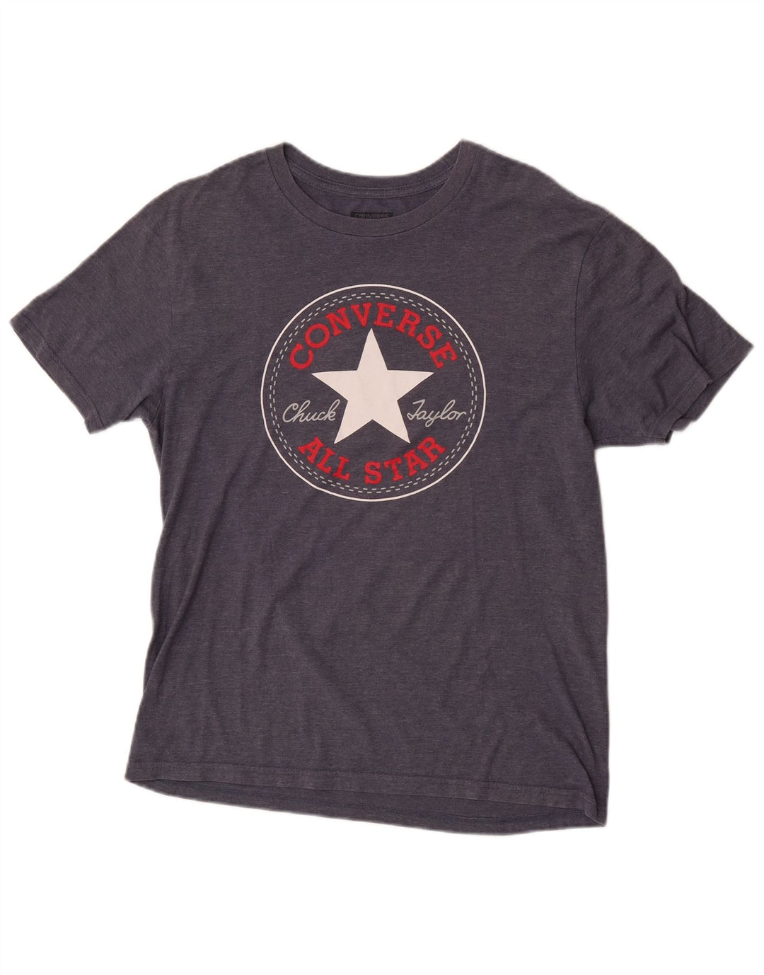 Ανδρικό γραφικό T-Shirt Converse Top Small Navy Blue