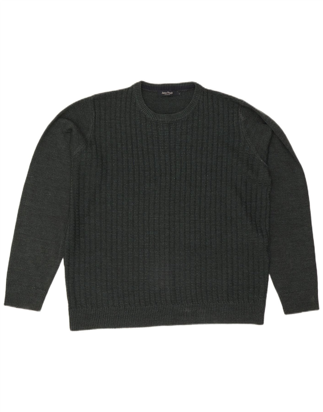 JAMES PRINGLE Ανδρικό πουλόβερ με λαιμόκοψη μεγάλο πράσινο ακρυλικό