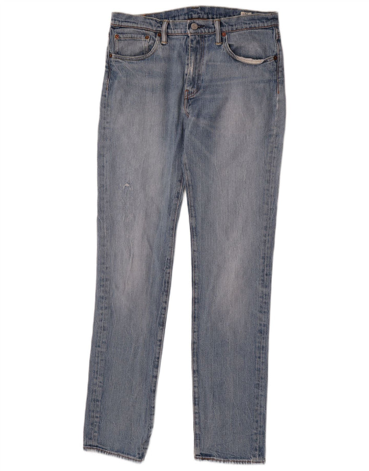 Levi's Womens 511 Slim Jeans W33 L34 Blue Cotton