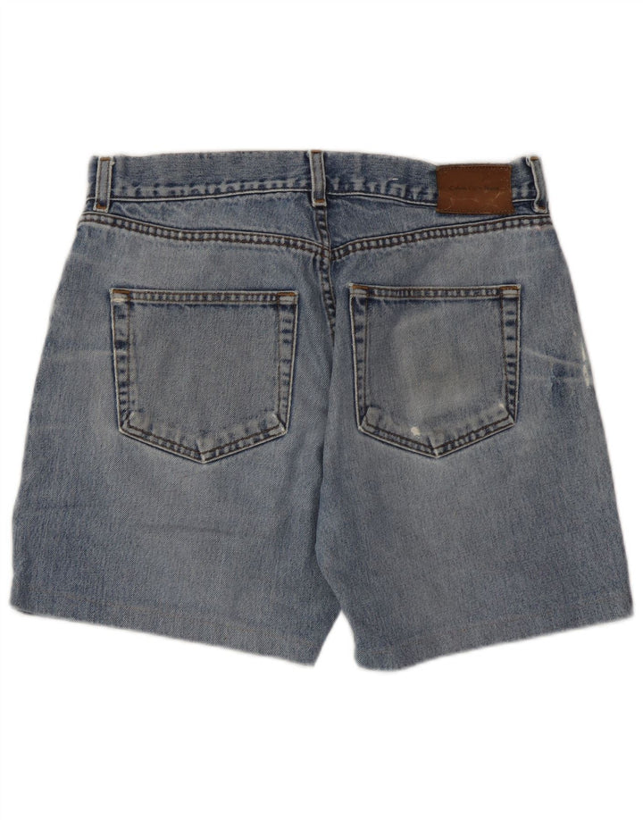 Ανδρικό τζιν σορτς Calvin Klein W32 Βαμβακερό μεσαίο μπλε