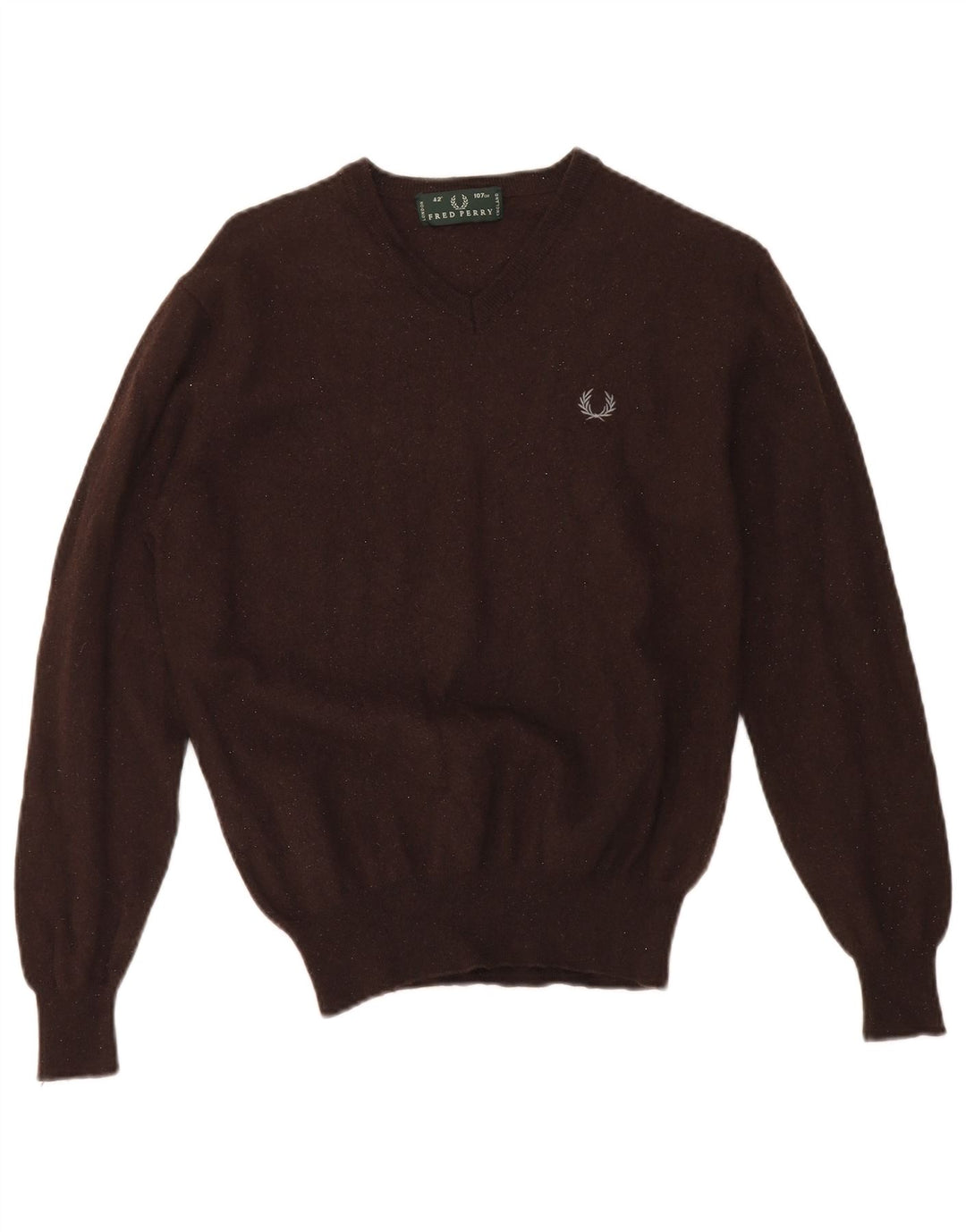 FRED PERRY Γυναικείο πουλόβερ με λαιμόκοψη σε μεσαίο μαλλί