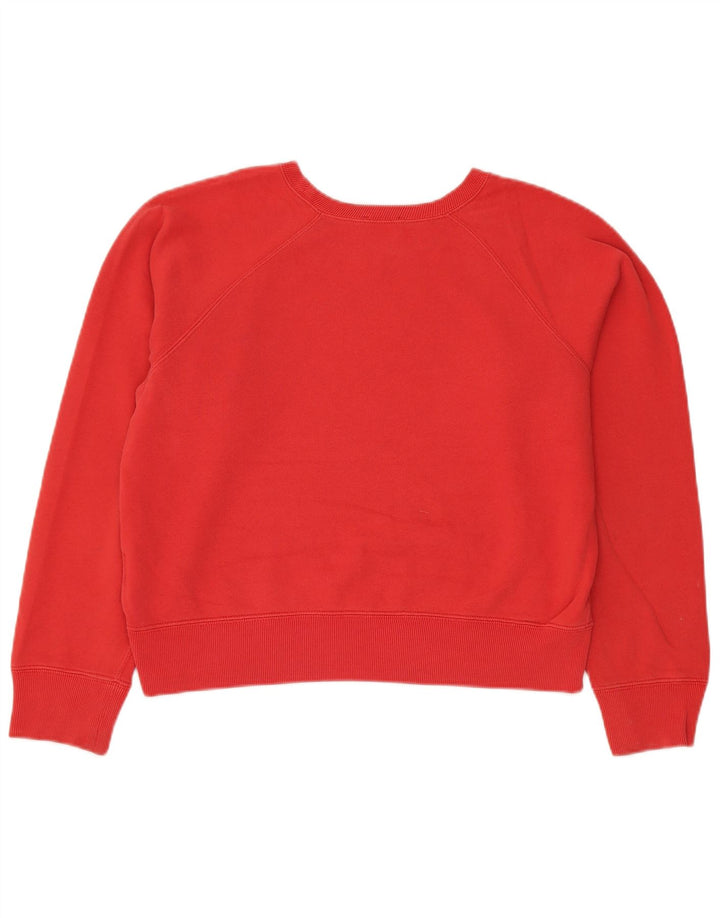 Polo Ralph Lauren Γυναικείο φούτερ μεγάλου μεγέθους Jumper UK 14 Medium Red