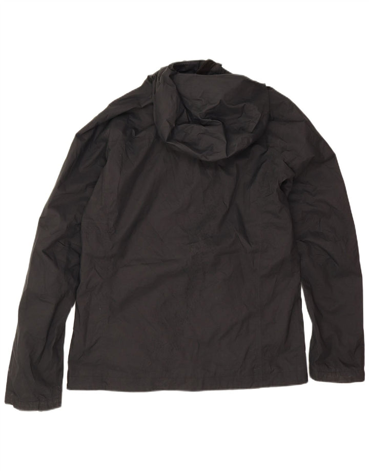 Ανδρικό μπουφάν βροχής με κουκούλα North Face UK 38 Medium Black Polyester