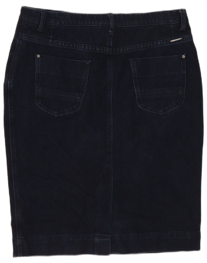 MARKS & SPENCER Γυναικεία τζιν φούστα UK 12 Medium W30 Navy Blue