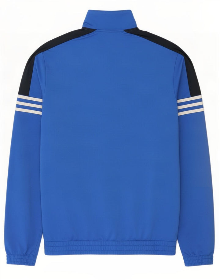 Ανδρική φόρμα Adidas Top Jacket UK 38/40 Medium Blue Colorblock Polyester