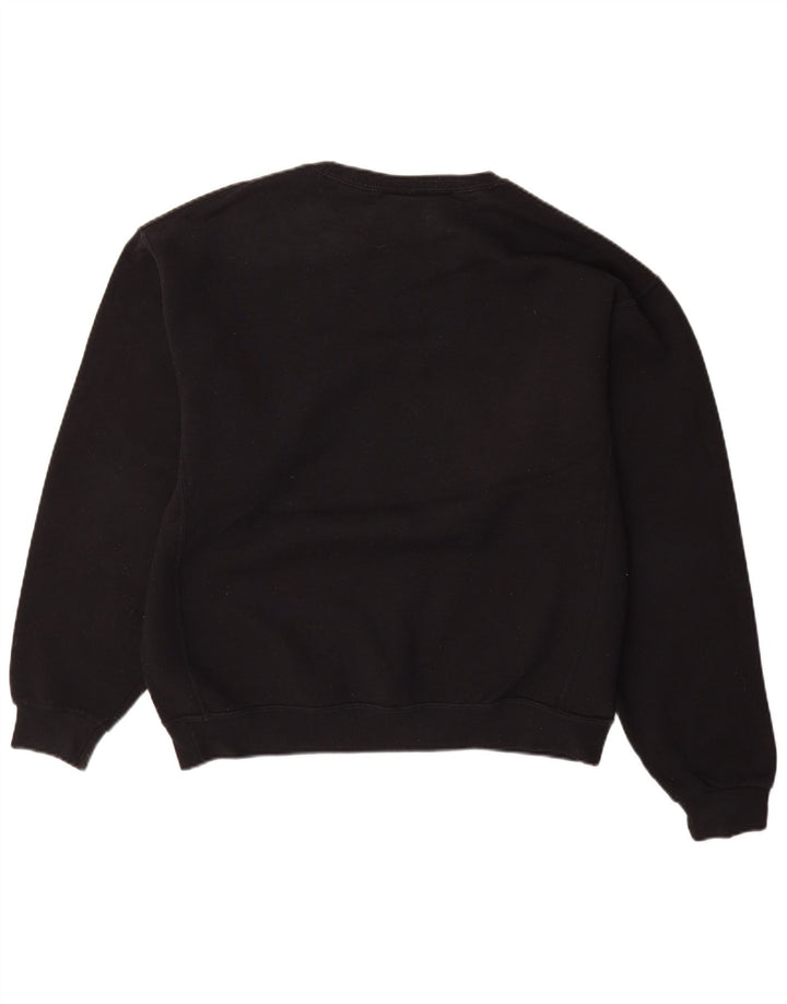 Ανδρικό γραφικό φούτερ RUSSELL ATHLETIC Jumper μεγάλο μαύρο βαμβακερό