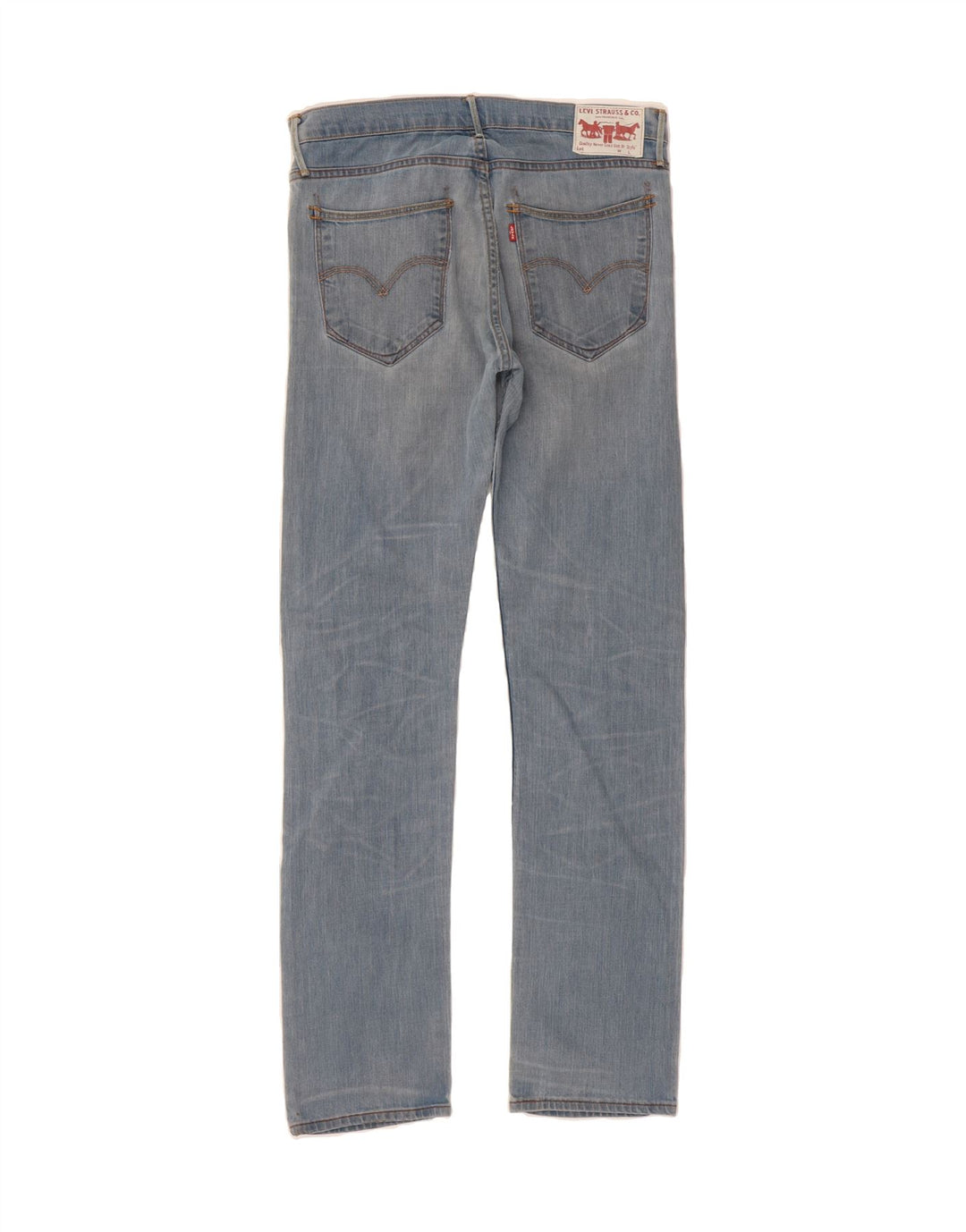 LEVI'S Mens Straight Jeans W32 L34 Blue Cotton Vintage Levi's and Second-Hand Levi's from Messina Hembry 