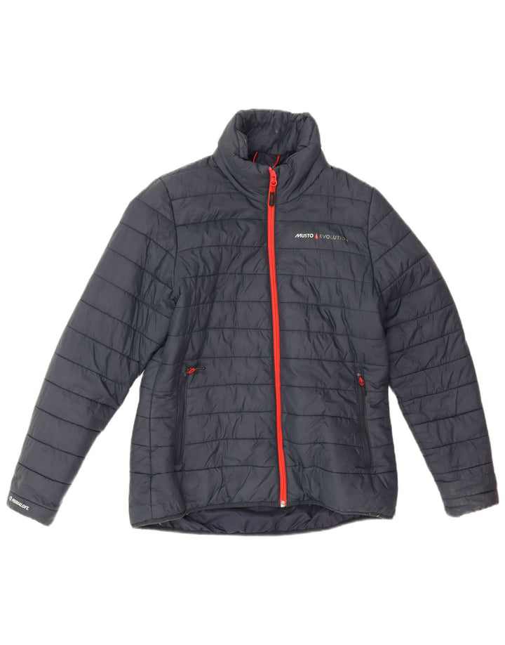 Musto γυναικείο μπουφάν UK 14 Large Navy Blue Polyamide