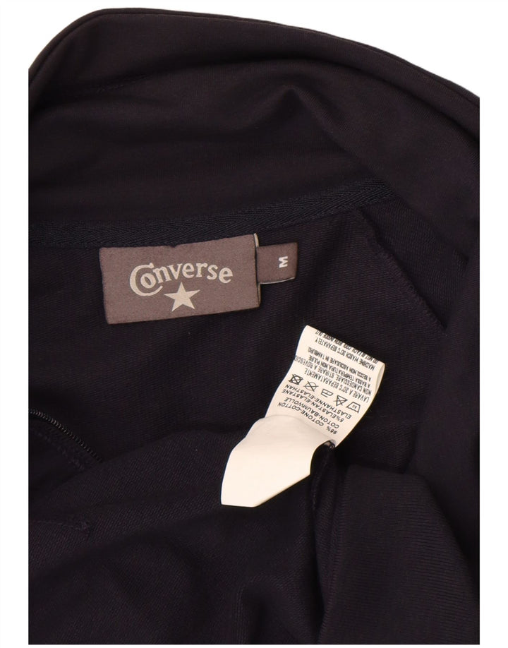 Γυναικεία αθλητική φόρμα Converse Top Jacket UK 12 Medium Navy Blue Cotton