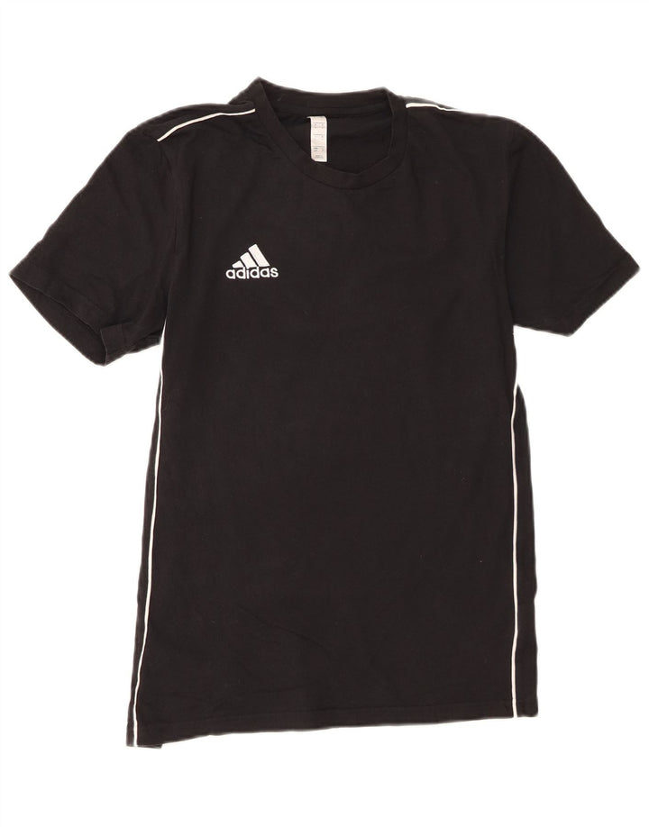 Ανδρικό T-Shirt Adidas Top Μικρό μαύρο βαμβακερό
