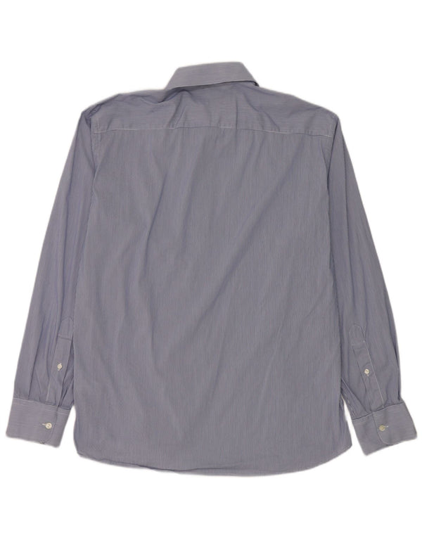 Ανδρικό πουκάμισο Dolce & Gabbana μέγεθος 42 16 1/2 Large Blue Pinstripe Cotton