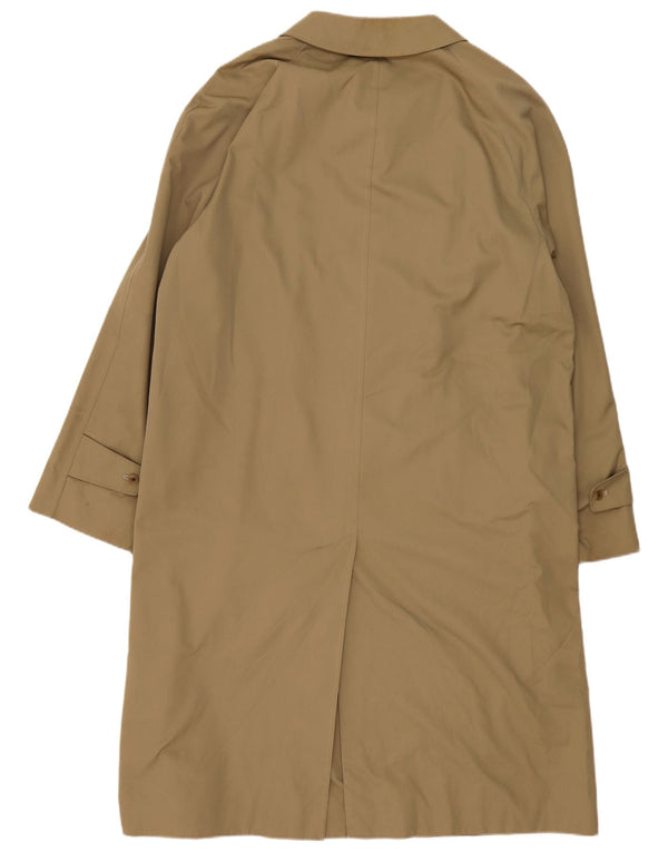 Aquascutum Ανδρική καμπαρντίνα UK 44 2XL Χακί Βαμβακερό