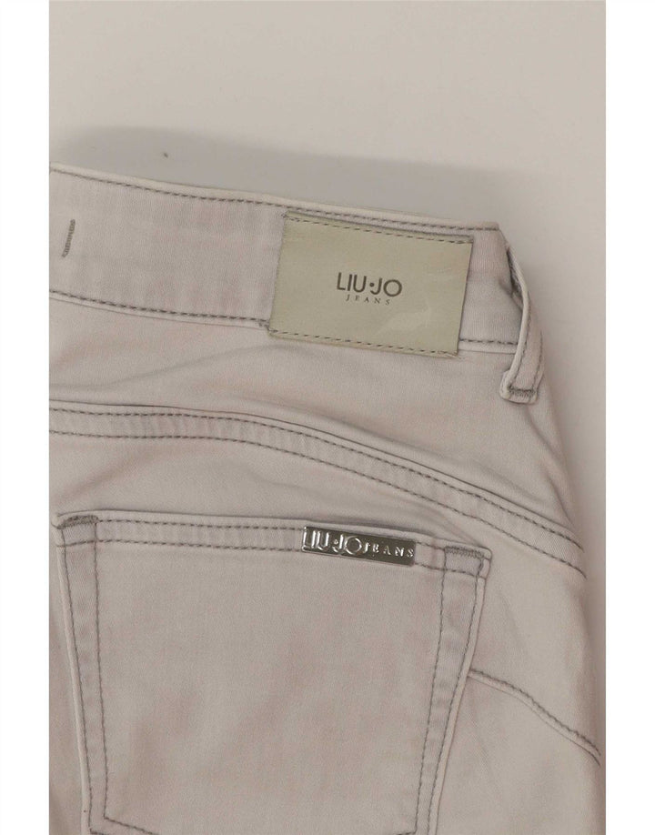 Liu Jo Γυναικείο Slim Jeans W28 L31 Γκρι γεωμετρικό