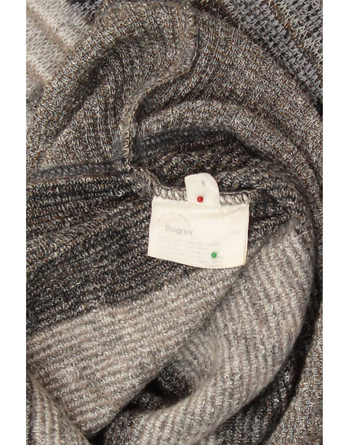 Ανδρικό πουλόβερ Bogner Crew Neck Jumper Μικρό Γκρι Γεωμετρικό Ακρυλικό
