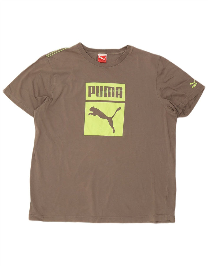 Ανδρικό γραφικό T-Shirt Puma XL Γκρι βαμβακερό