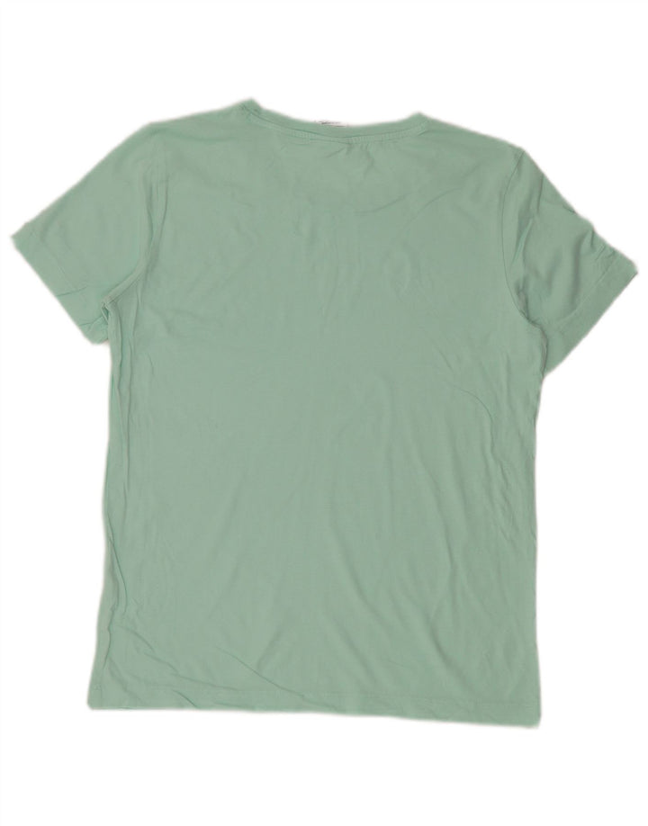 Champion Women T-Shirt Top UK 14 Large Green