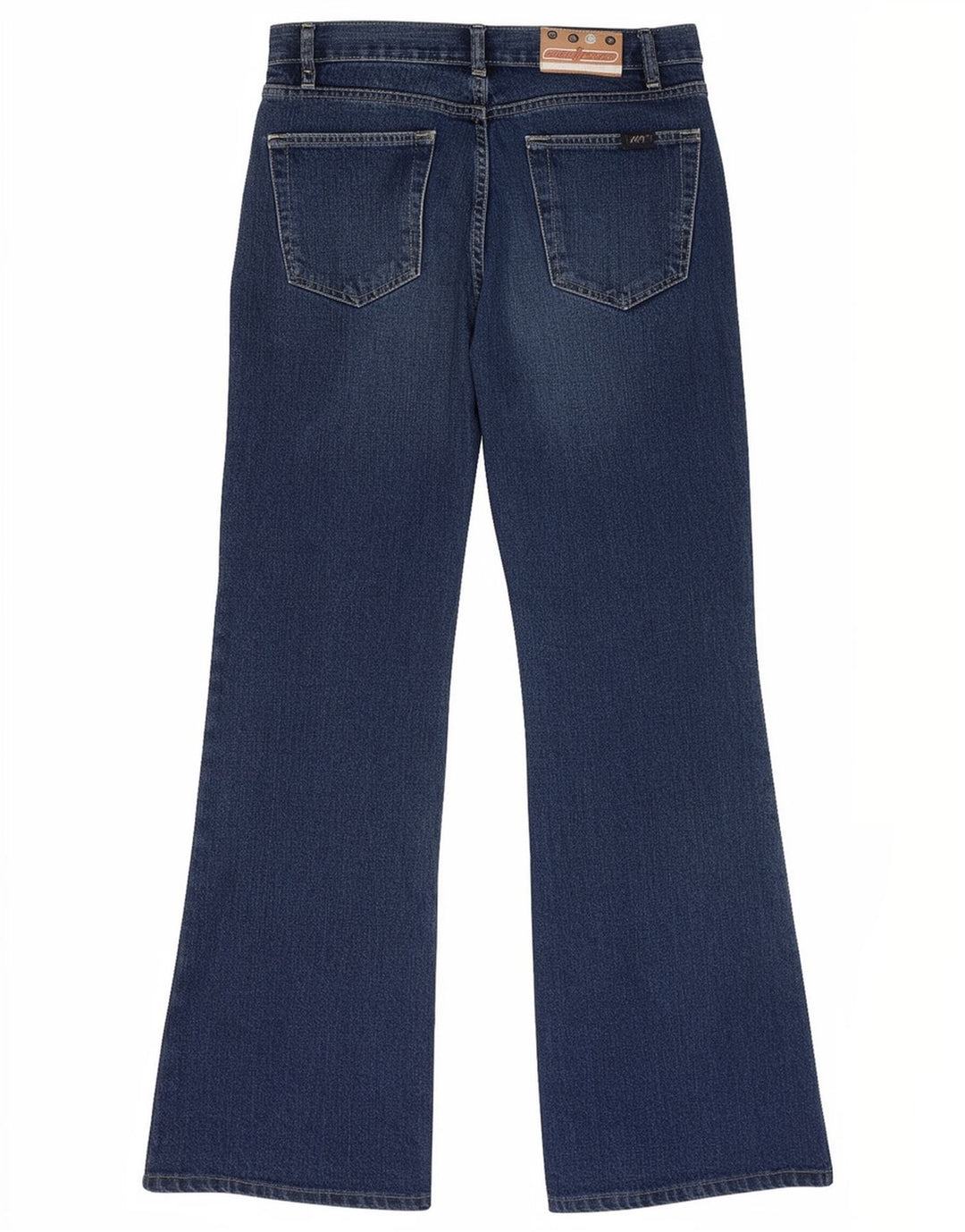 Wild Jeans Γυναικείο ψηλό ψηλό φουντωτό IT 42 Medium W26 L30 Μπλε βαμβακερό