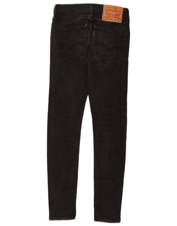 Levi's Mens 519 Hi-ball Super Skinny Jeans W28 L28 Μαύρο βαμβακερό