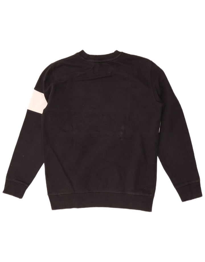 Ανδρικό γραφικό φούτερ Calvin Klein Jeans Jumper Medium Black Colourblock