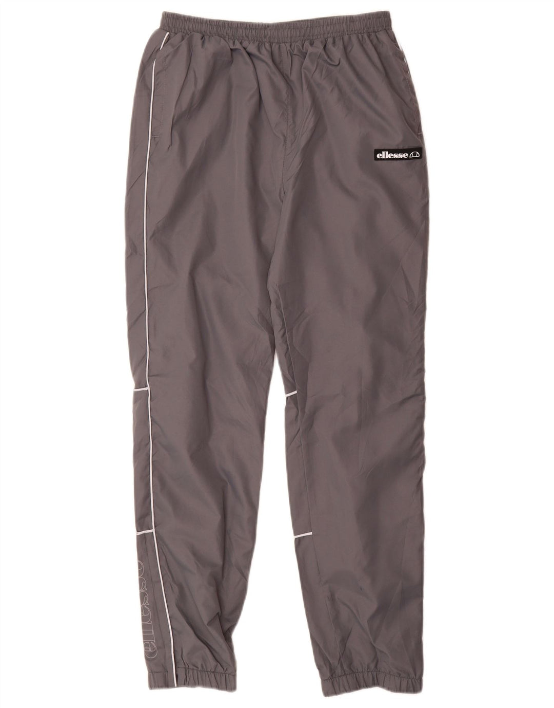 Ellesse Boys Graphic αθλητική φόρμα παντελόνι Joggers 13-14 Years Grey Polyester