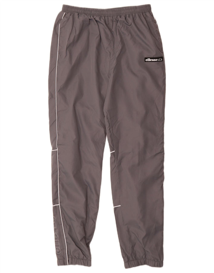 Ellesse Boys Graphic αθλητική φόρμα παντελόνι Joggers 13-14 Years Grey Polyester