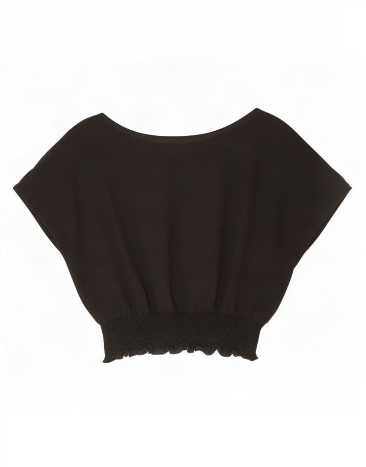 Zara Γυναικεία Μπλούζα Oversized Top UK 18 XL Μαύρο