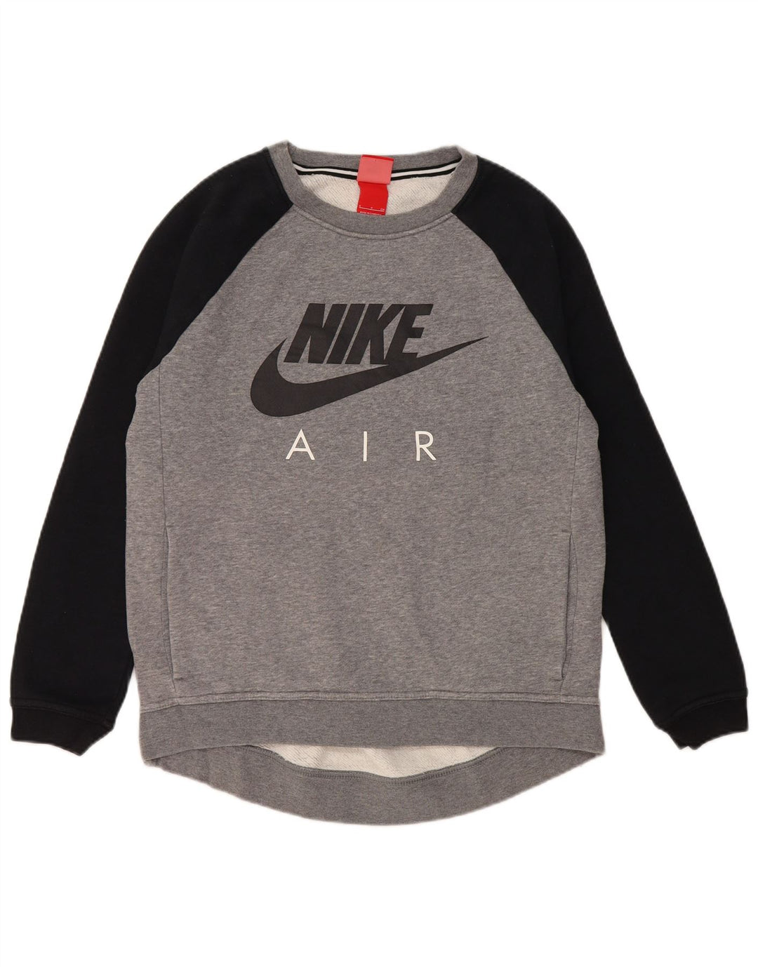 Ανδρικό γραφικό φούτερ Nike Jumper Μικρό γκρι βαμβακερό χρώμα